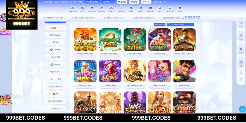 Giới thiệu game nổ hũ Thần Tài siêu hot tại 999BET